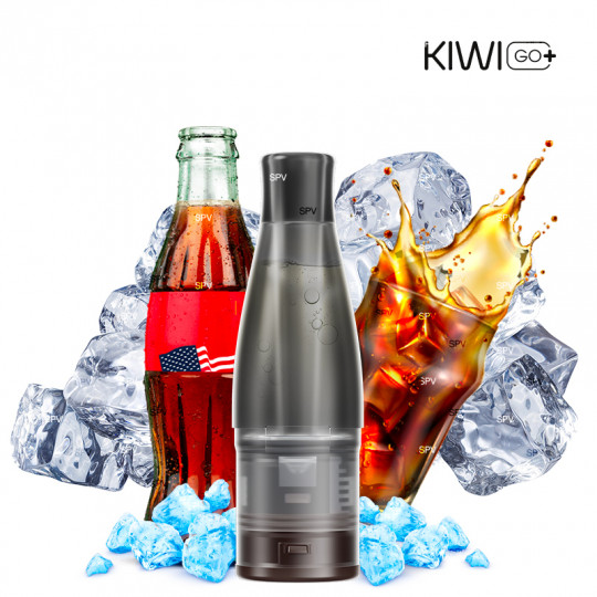 Kiwi GO+ Kartuschen Cola Ice 2er-Pack
