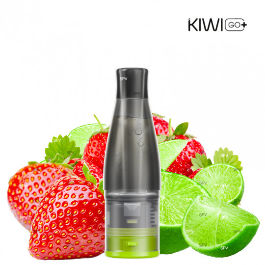 Kiwi GO+ Kartuschen Strawberry Lime 2er-Pack