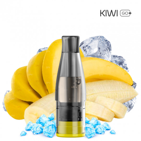 Kiwi GO+ Kartuschen Banana Ice 2er-Pack