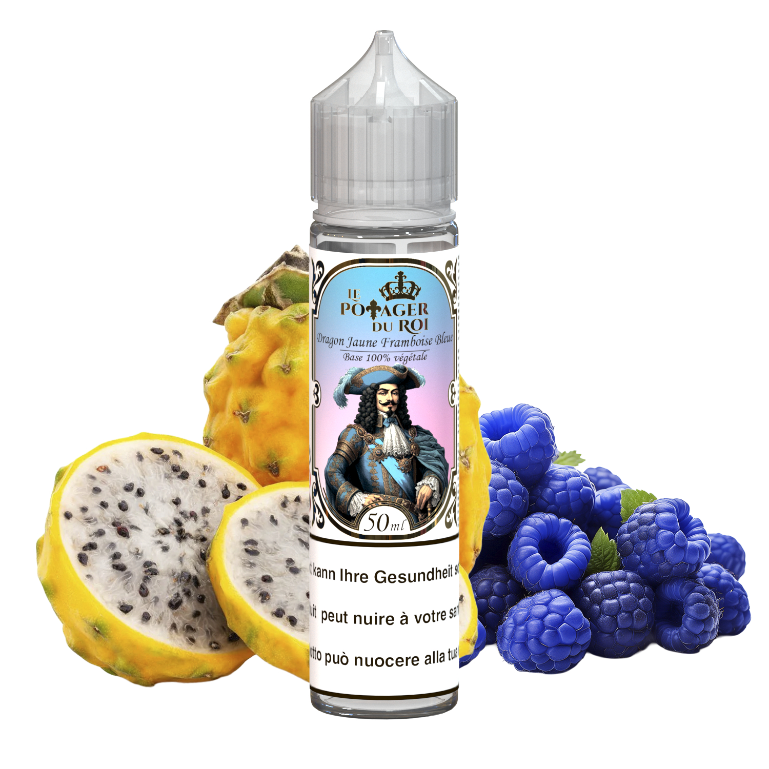 Le Potager du Roi – Dragon Jaune Framboise Bleu By VIP
