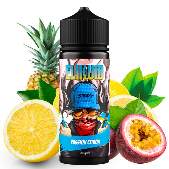 Passion-Ananas-Maracuja-Zitrone - Elikuid - 100ml Shortfill