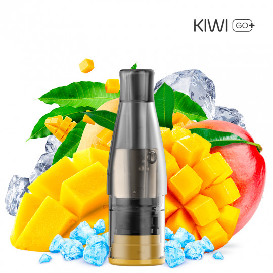 Kiwi GO+ Kartuschen Mango Ice 2er-Pack