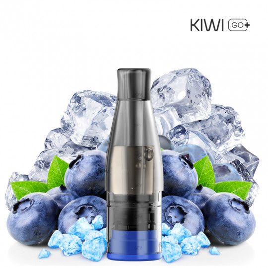 Kiwi GO+ Kartuschen Blueberry Ice 2er-Pack