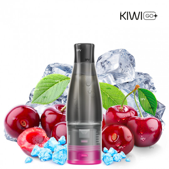 Kiwi GO+ Kartuschen Cherry Ice 2er-Pack